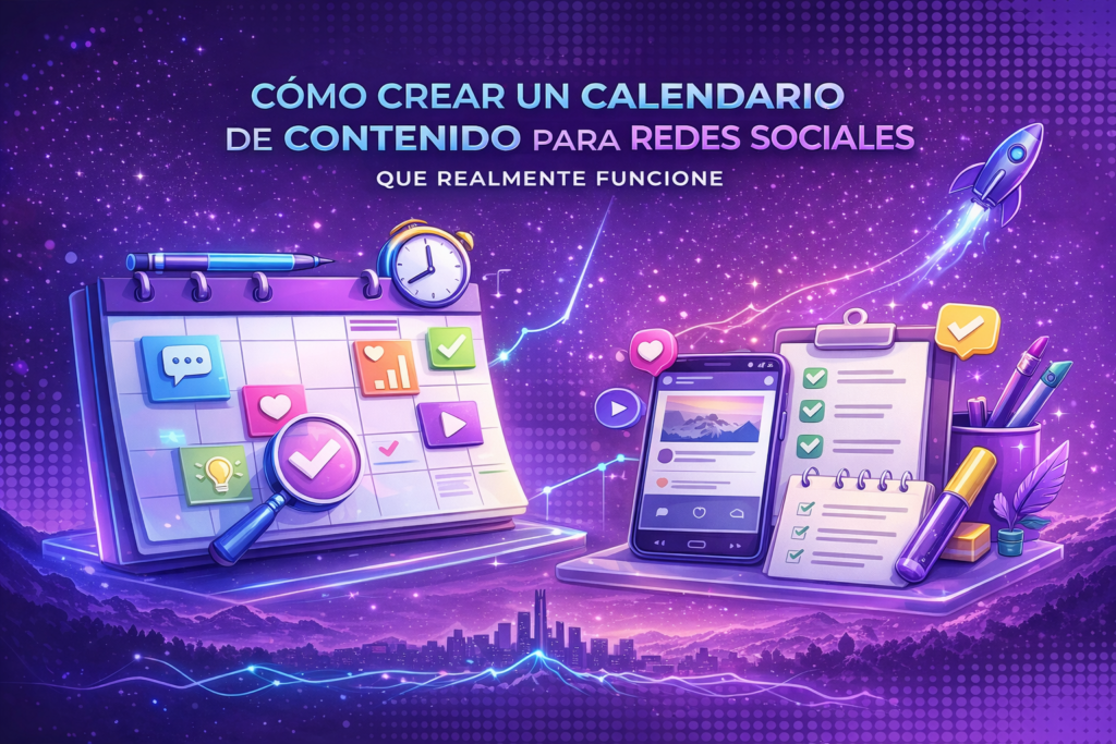 Cómo crear un calendario de contenido para redes sociales que realmente funcione